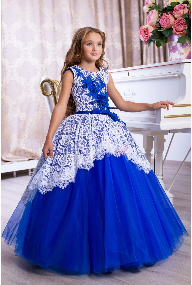Красивые детские платья на выпускной
