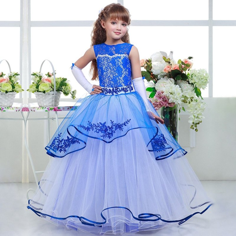 Детские платья на выпускной