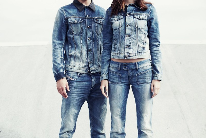 Женская Diesel industry джинсовка