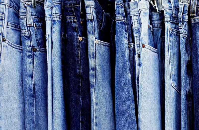 Джинсы ткань