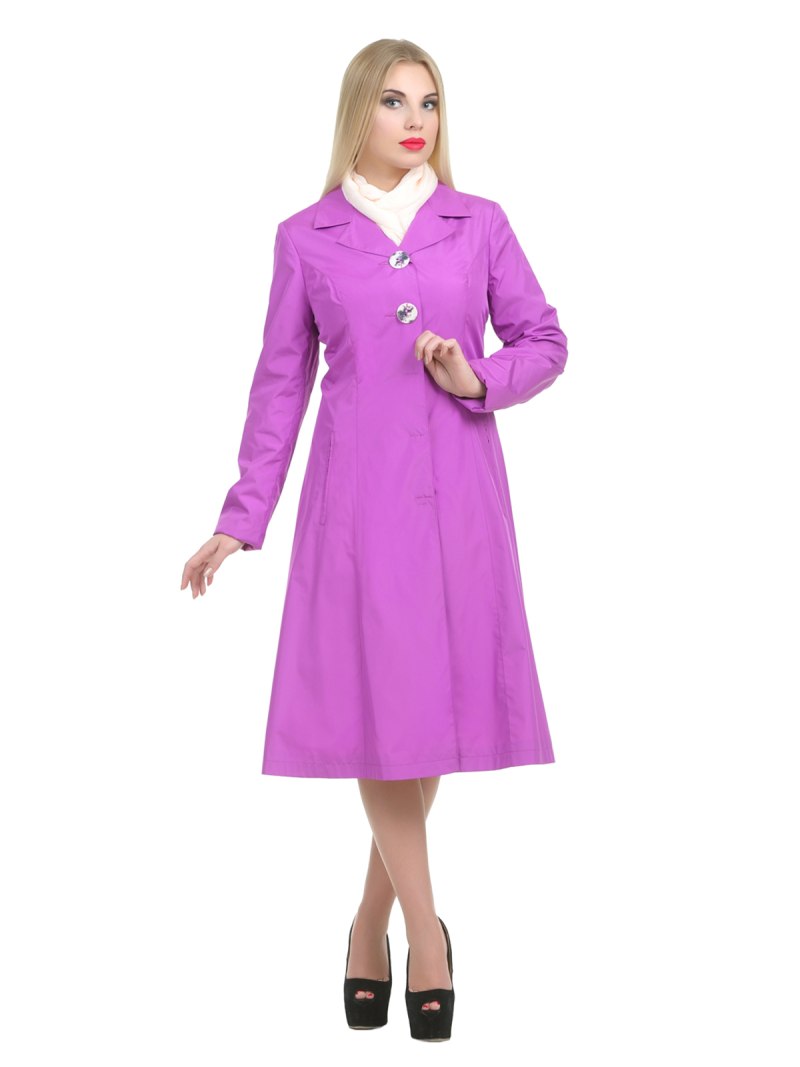 Сиреневый плащ