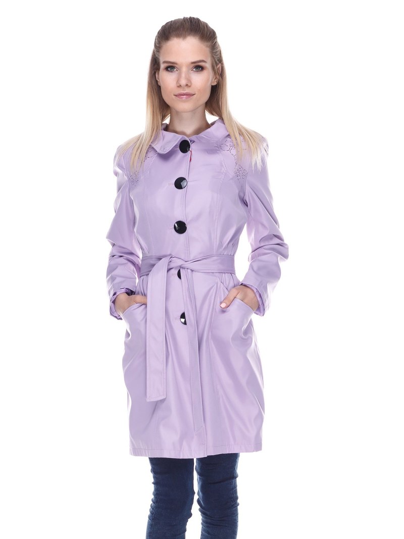 Сиреневый плащ