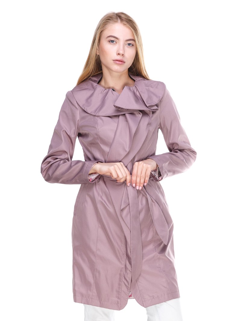 Сиреневый плащ