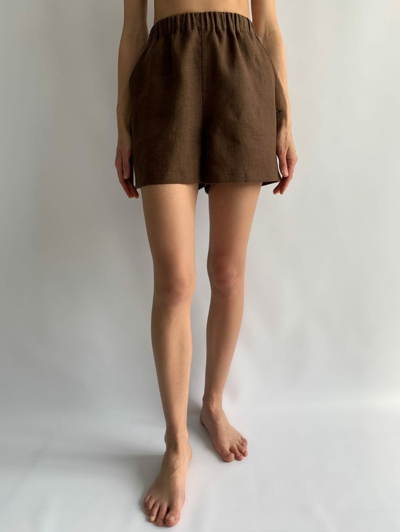 Шорты прямого кроя женские