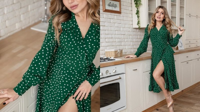 Летнее платье халат
