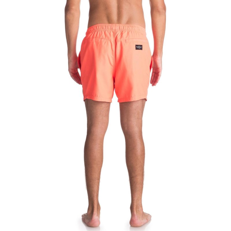 Оранжевые плавательные шорты