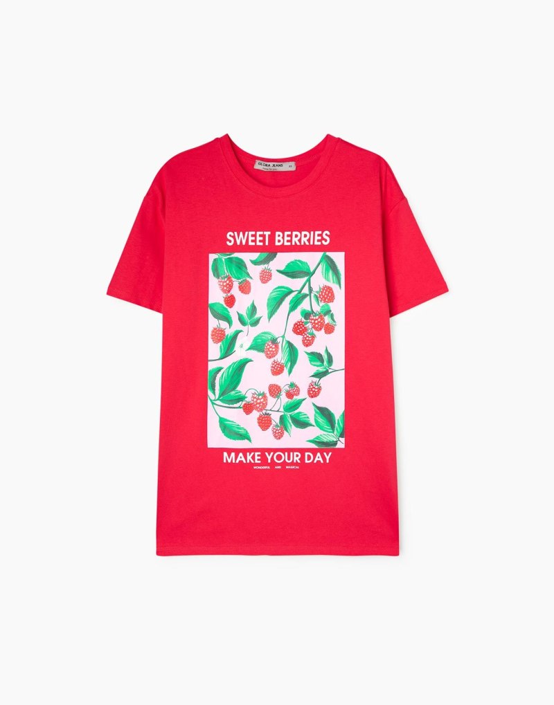Футболка с малинкой