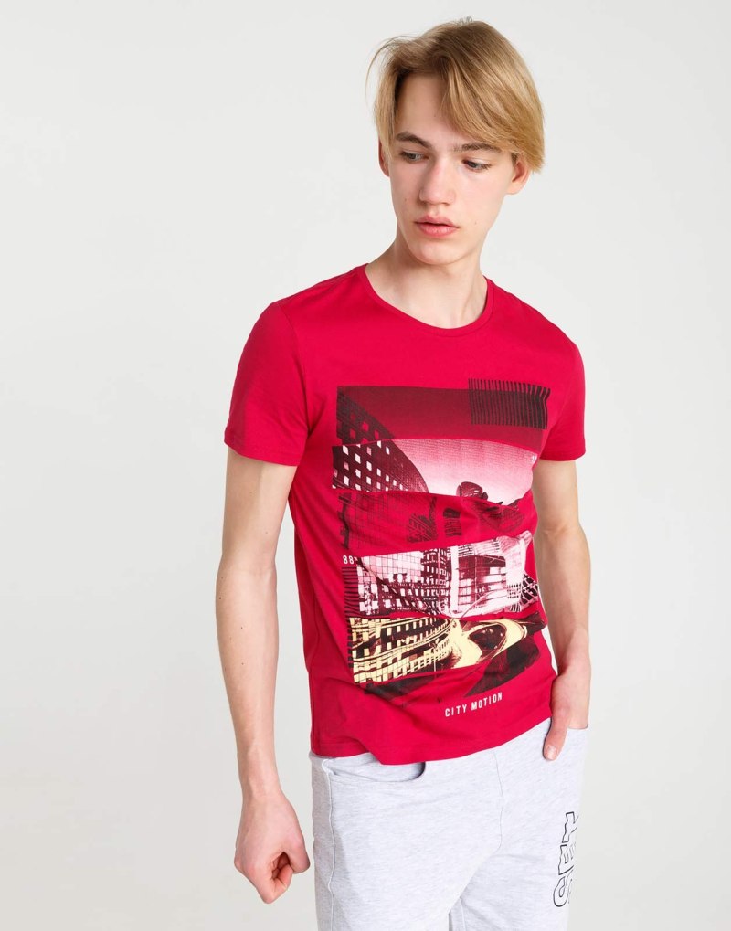 Футболка с принтом Gloria Jeans