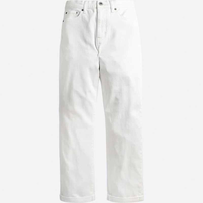 Брюки Uniqlo молочные