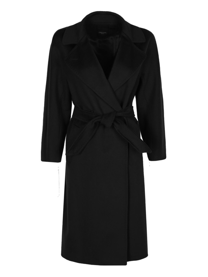 Пальто Max Mara weekend двубортное светлое