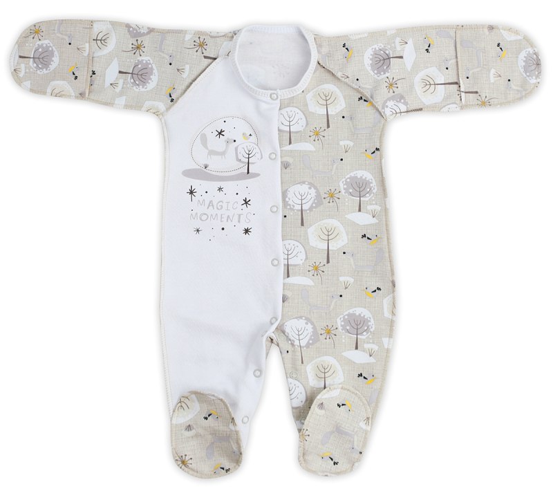 Комбинезон слип для новорожденных