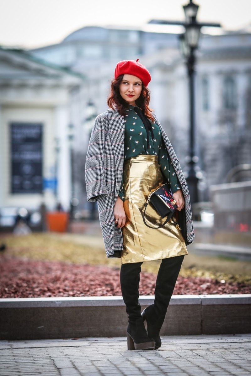 Женские образы с беретом