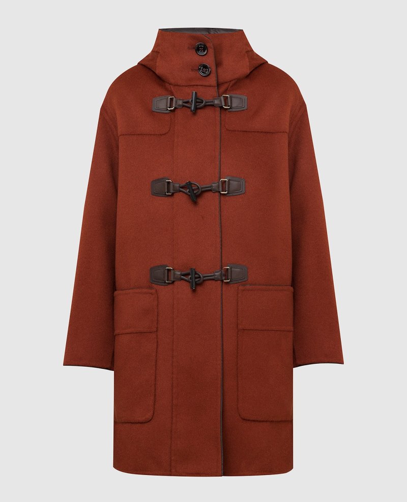 Дафлкот женский из кашемира