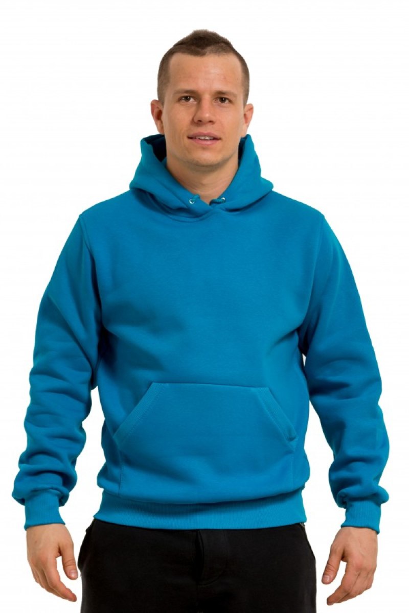 Бирюзовая толстовка мужская
