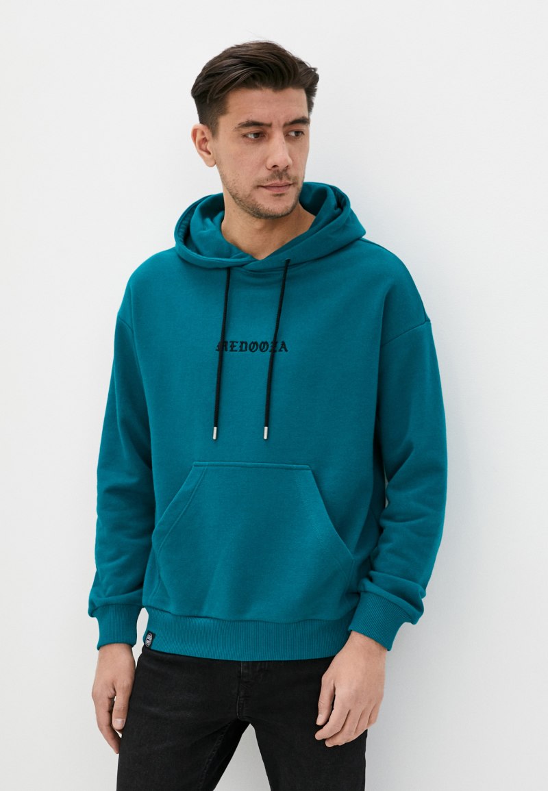 Толстовка изумрудного цвета мужская