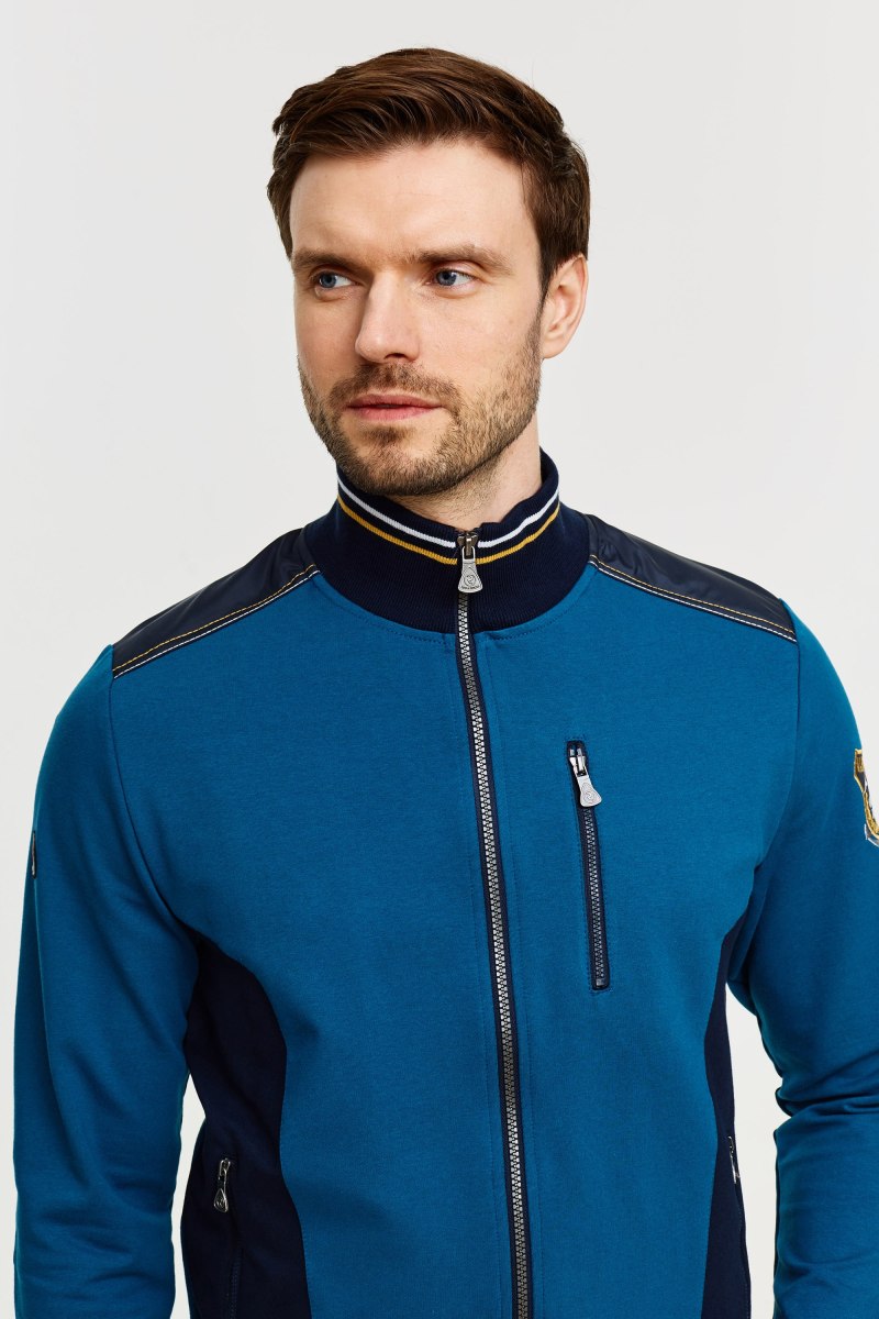 Толстовка поло мужская