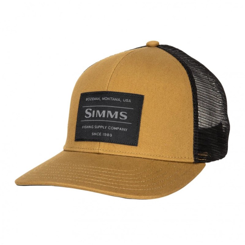 Кепка Simms Patch Trucker (Black)