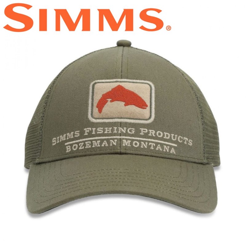 Кепка Simms Single Haul cap Basalt