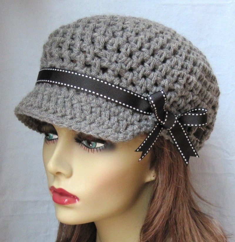 Шапка женская крючком