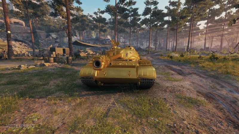 World of Tanks золотой Type 59