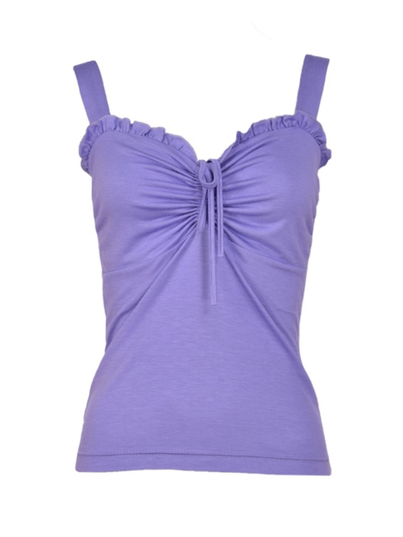 Лиловый топ