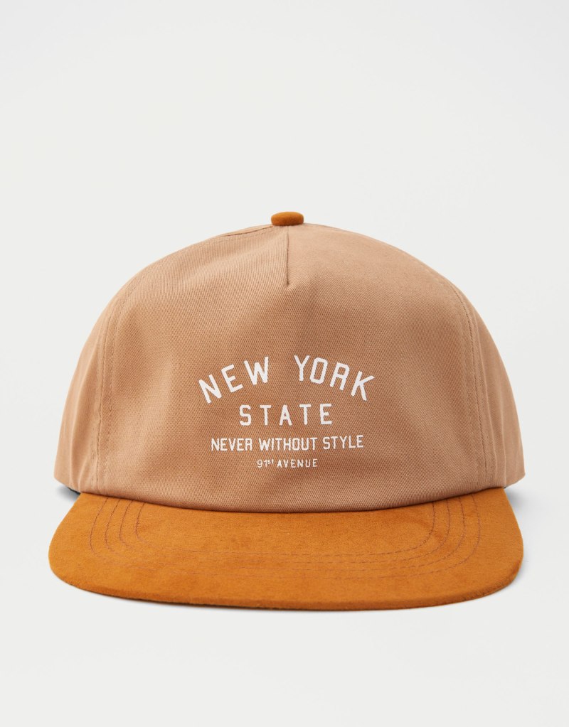 Кепка Pull and Bear розовая