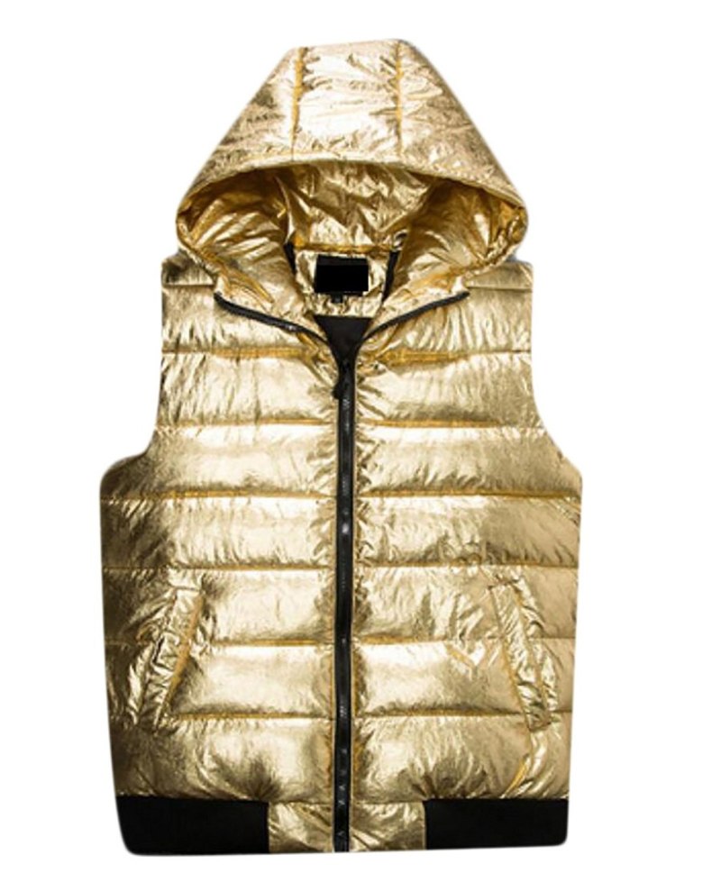 Золотой жилет мужской