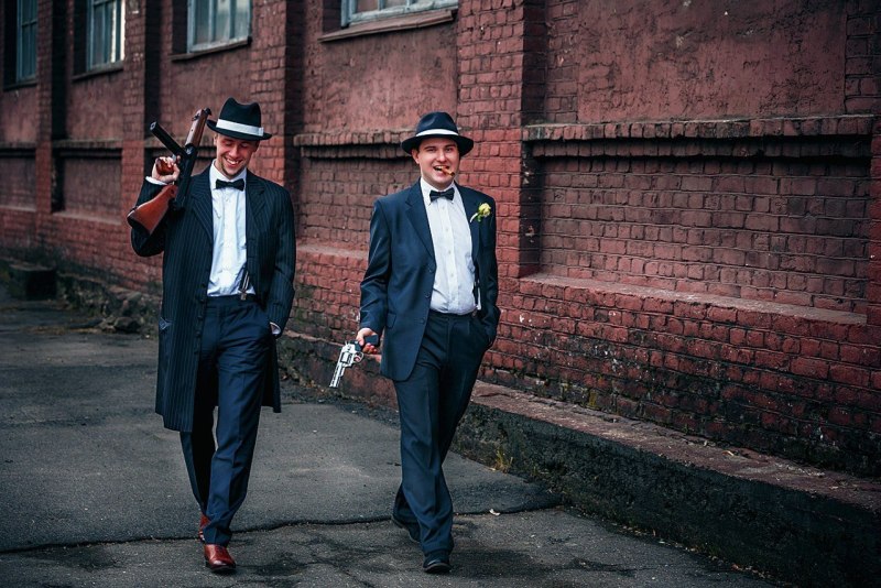 Гангстерский костюм мужской