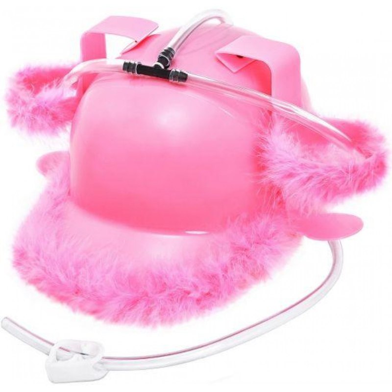 Каска с держателем для пива