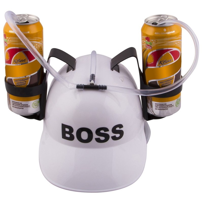 Каска с подставкой под пиво