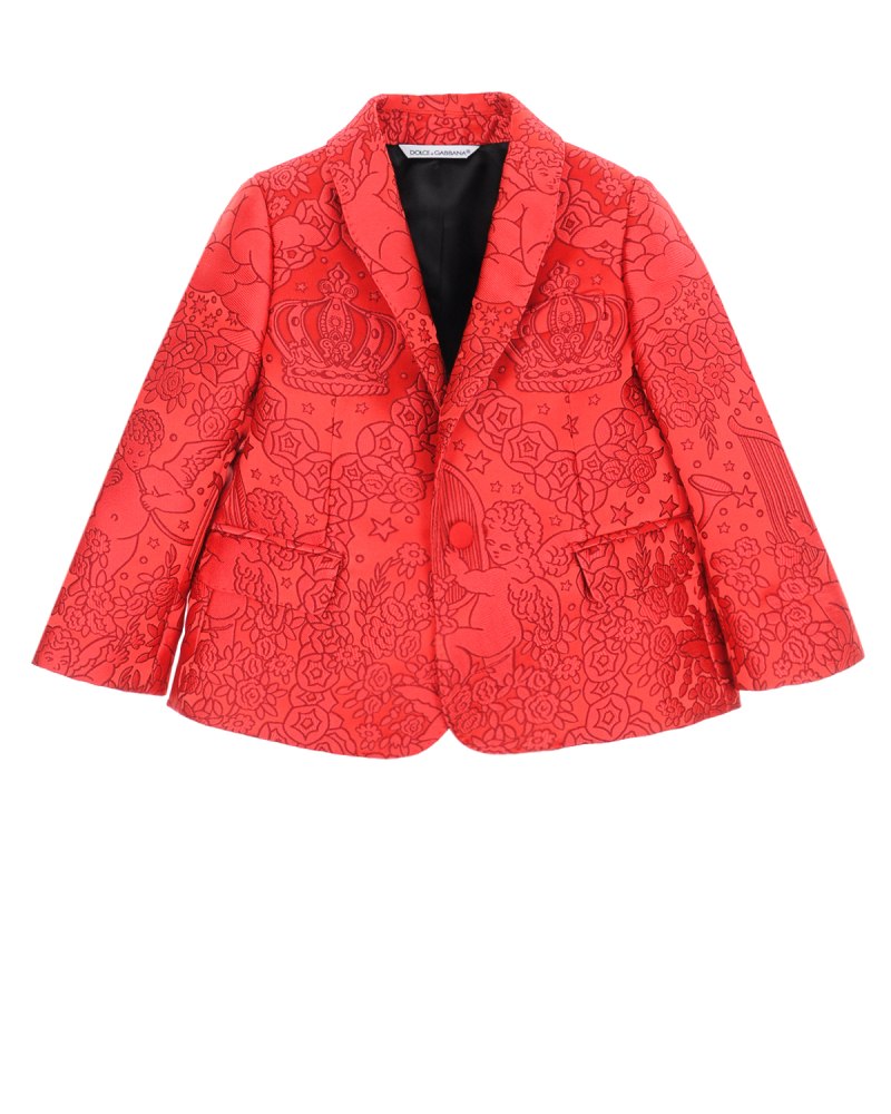 Жаккардовый пиджак Dolce