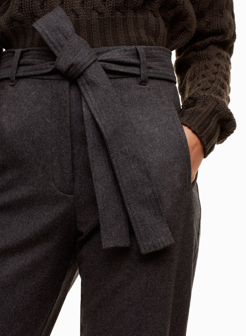 Брюки с поясом