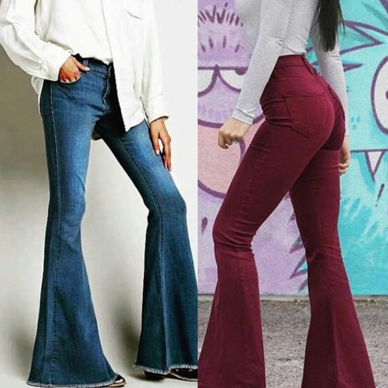 Штаны клеш 80