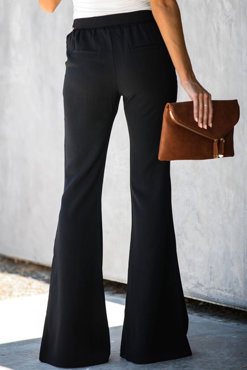 Расклешенные брюки женские