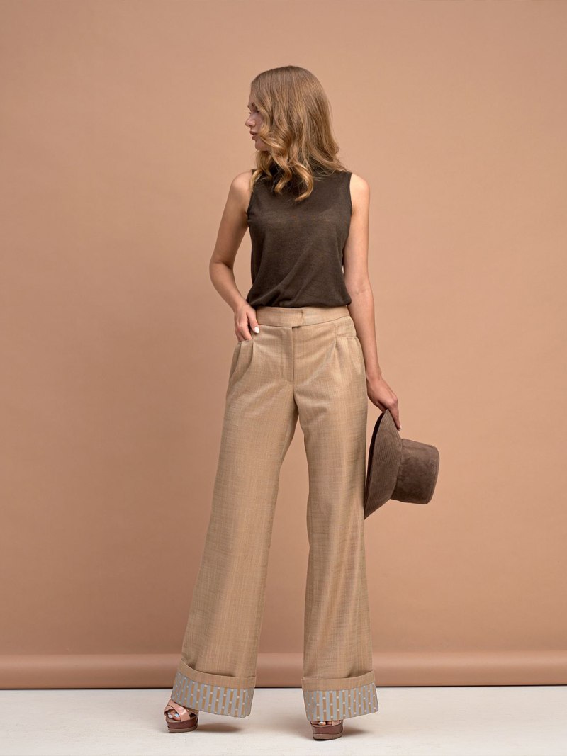 Штаны клеш 2022