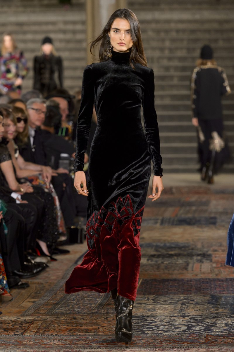 Ральф Лорен бархатные платья