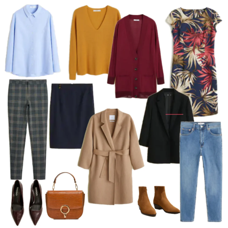 Базовый капсульный гардероб 2022