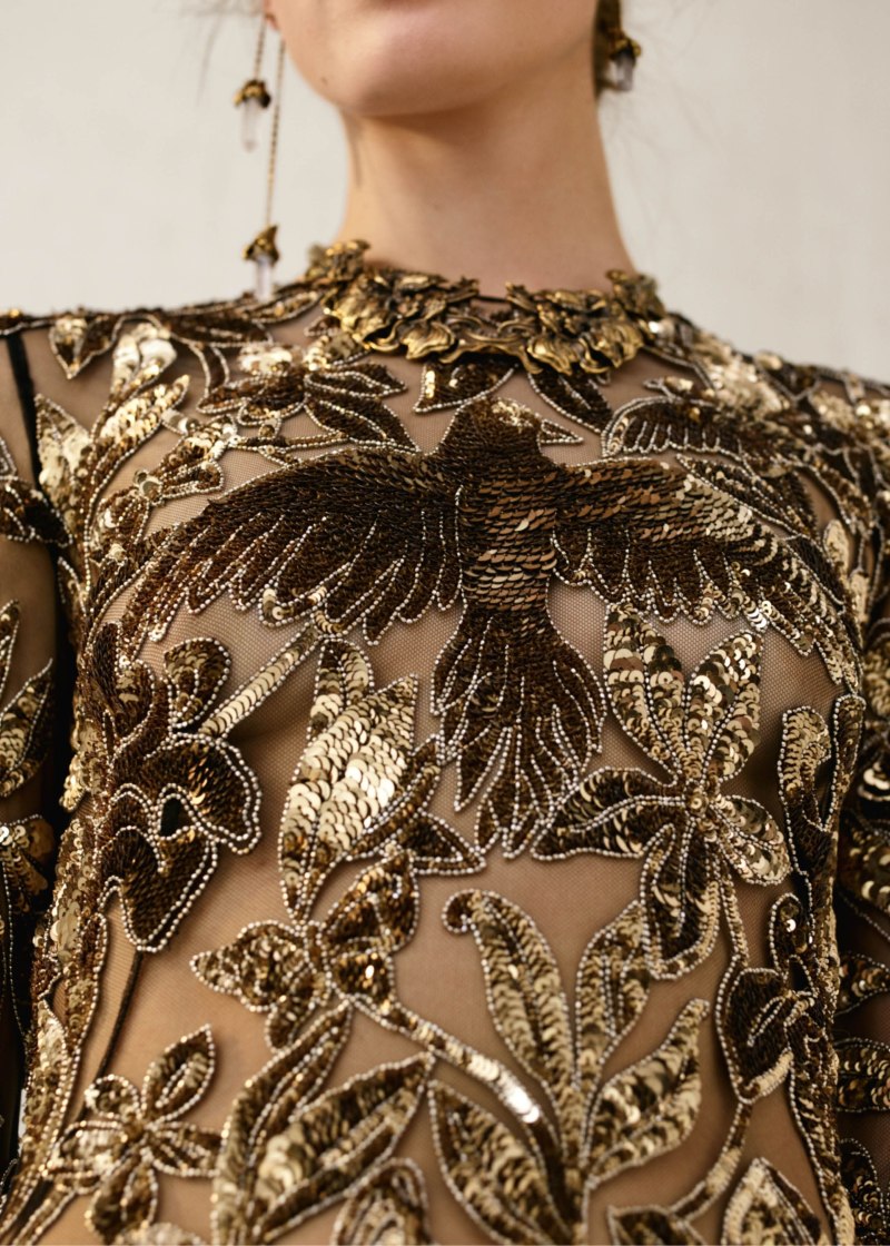 Вышивка Макквин Александр Маккуин