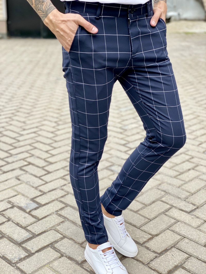 Клетчатые штаны Ванс
