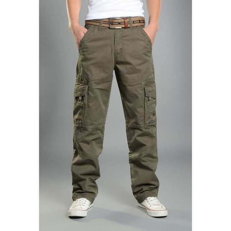 Штаны карго спортивные хаки