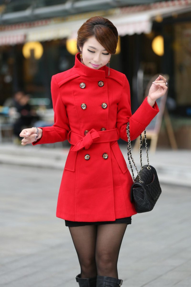 Короткое пальто