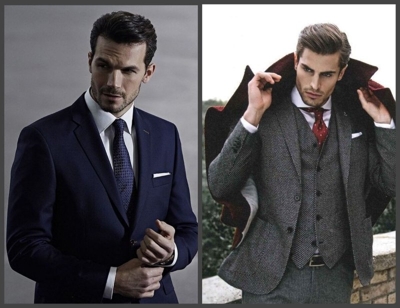 Мужчина в классическом костюме