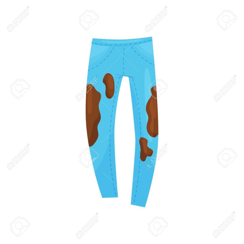 Штаны на прозрачном фоне