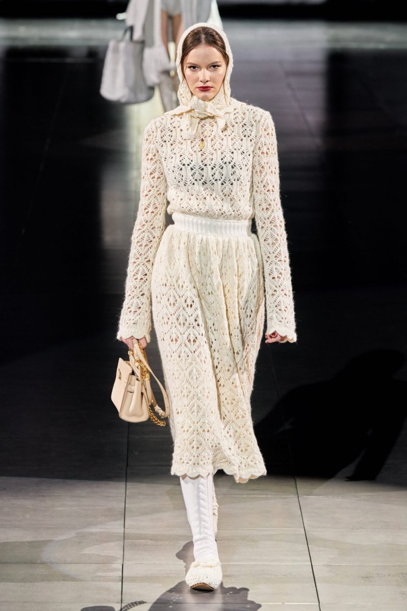 Дольче Габбана вязаная коллекция 2022