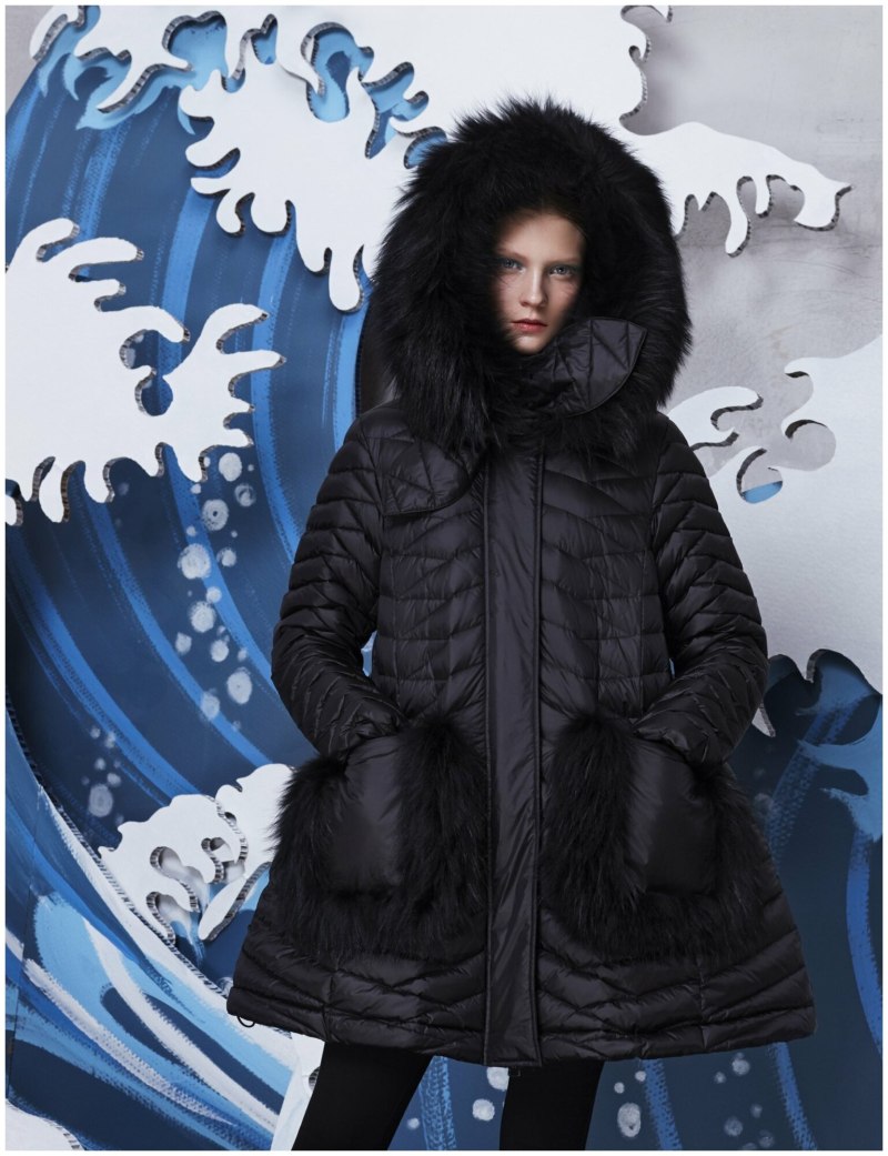 Итальянский пуховик Наоми Одри