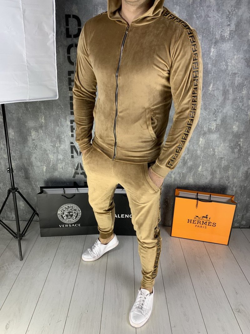 Версаче спортивный костюм мужской велюровый