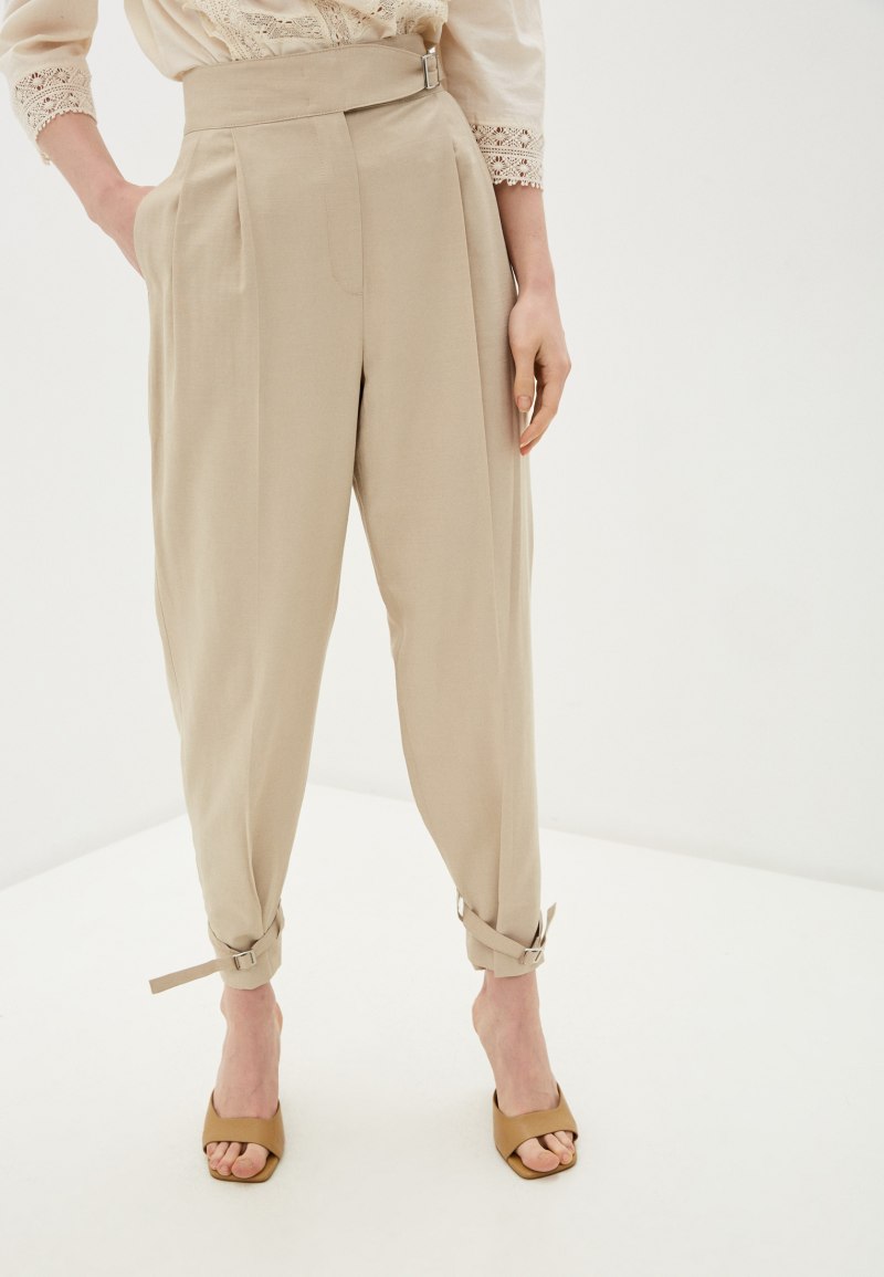 Брюки Lime бежевые