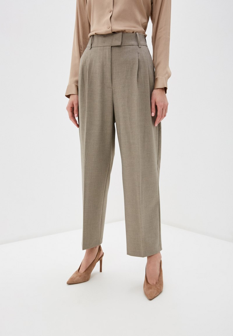 Брюки лайм бежевые