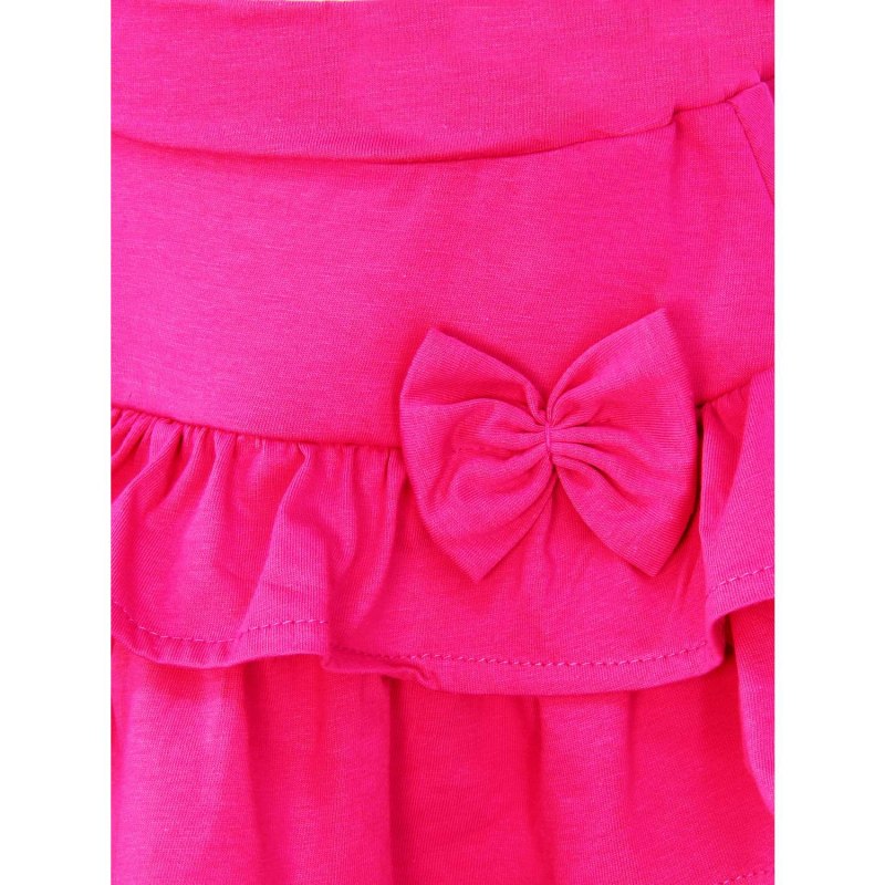 Майка с оборками бантиком и лифом