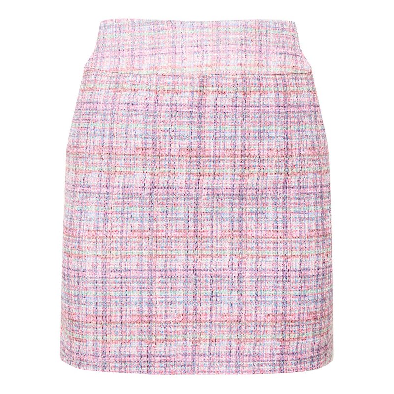 Твид малиновый